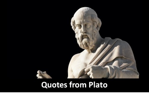 Quotes and sayings from Plato